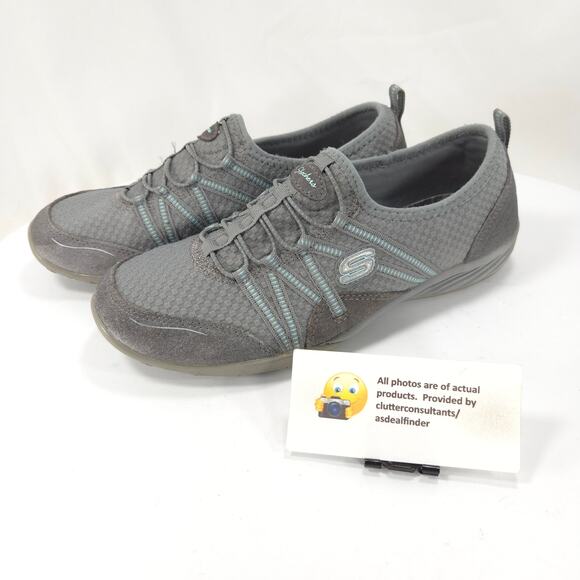 Skechers Flex Appeal 3.0 Lace Up Running Shoe Womens Size 8 59500S Gray - Picture 1 of 9